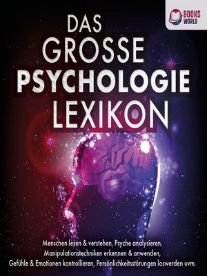 cover image of DAS GROSSE PSYCHOLOGIE LEXIKON